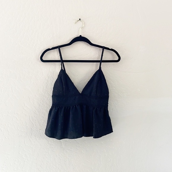 SHEIN‎ Textured Black Tank - Picture 1 of 7